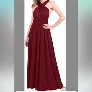 Womens Transformer Evening Dress Maxi Cocktail Wrap Convertible Multi Way Floor